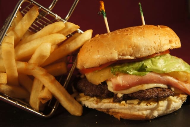 Hawaiian Burger.