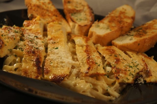 Alfredo with Chicken.